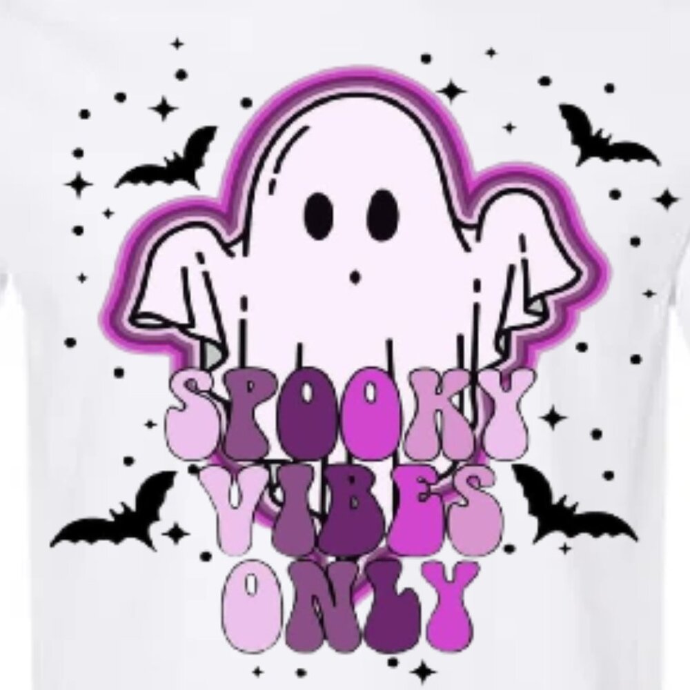 Halloween Spooky Vibes Only Graphic Tee
